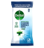 Dettol Antibacterial Disinfectant Multi Surface Cleaning Wipes 30 wipes